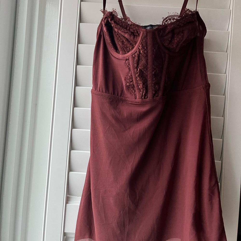 NWOT urban outfitters modern love bustier dress